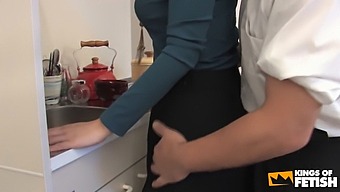 Big Tits Japanese Maid Pleasures Herself With Vibrator