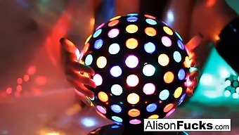 Alison Tyler, The Seductive Disco Ball Babe With Voluptuous Curves